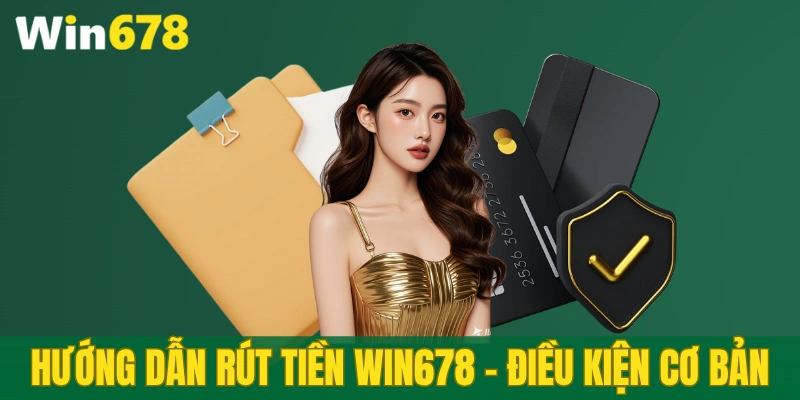 Một số quy định rút tiền WIN678